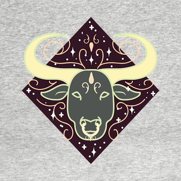 Taurus Bull (Grey) by VenusAndMoon